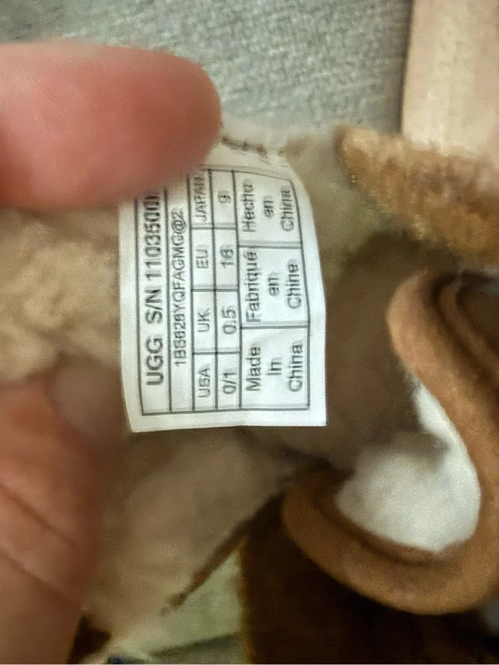 UGG Kids Chestnut Suede Fleece-Lined Boots